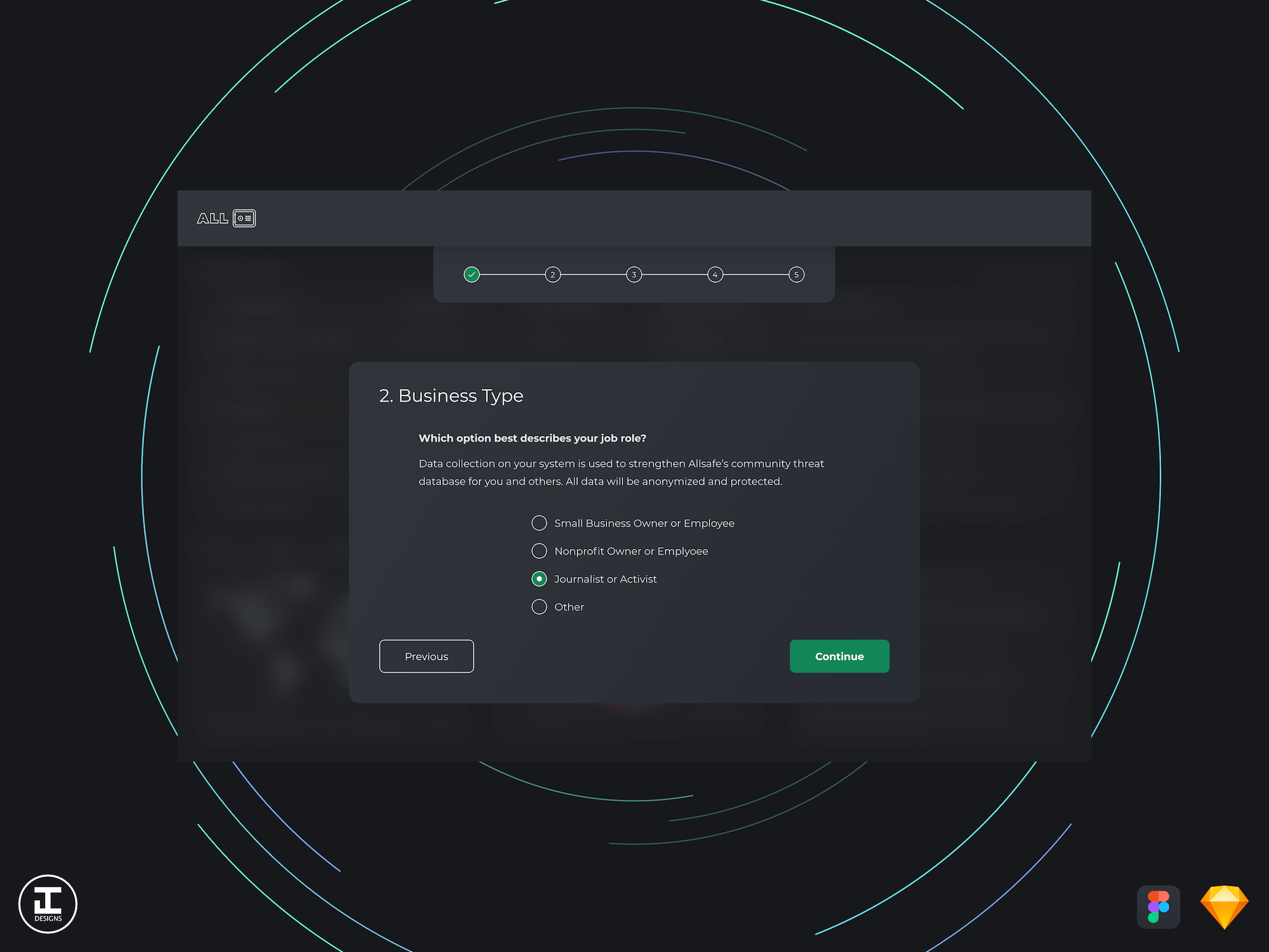 Onboarding Screen Example 2
