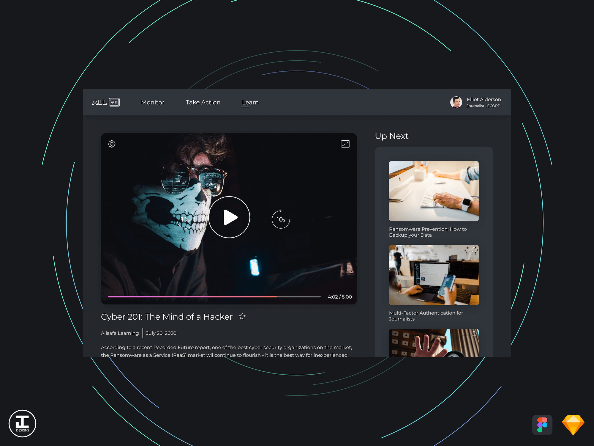 Learning Library Video Player