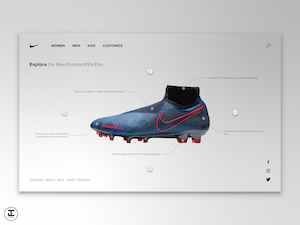 Nike Phantom Specs Screen Shot
