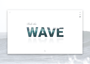 Ride the Wave Shot